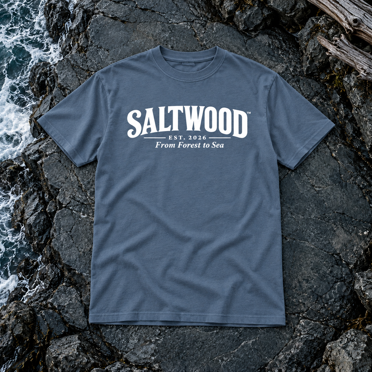 Classic Tee Pacific | White