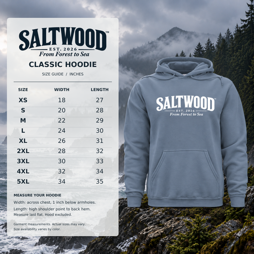 Classic Hoodie Black | White