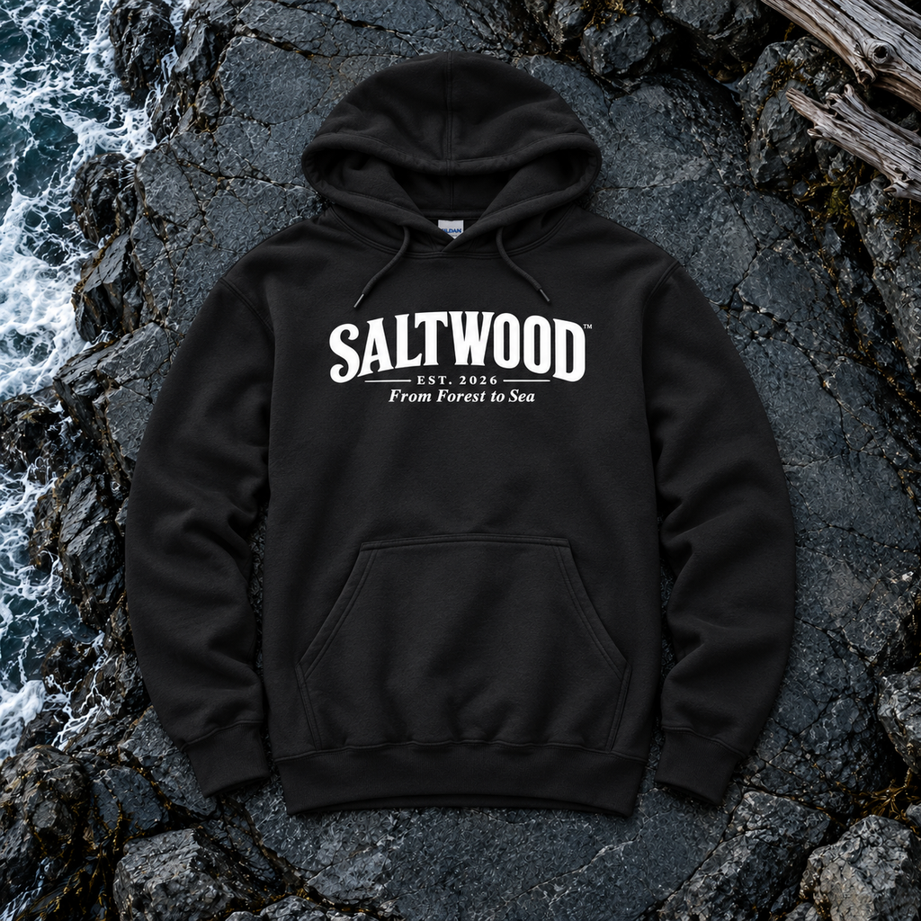 Classic Hoodie Black | White