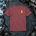 Pinewave Tee Redwood | Yellow